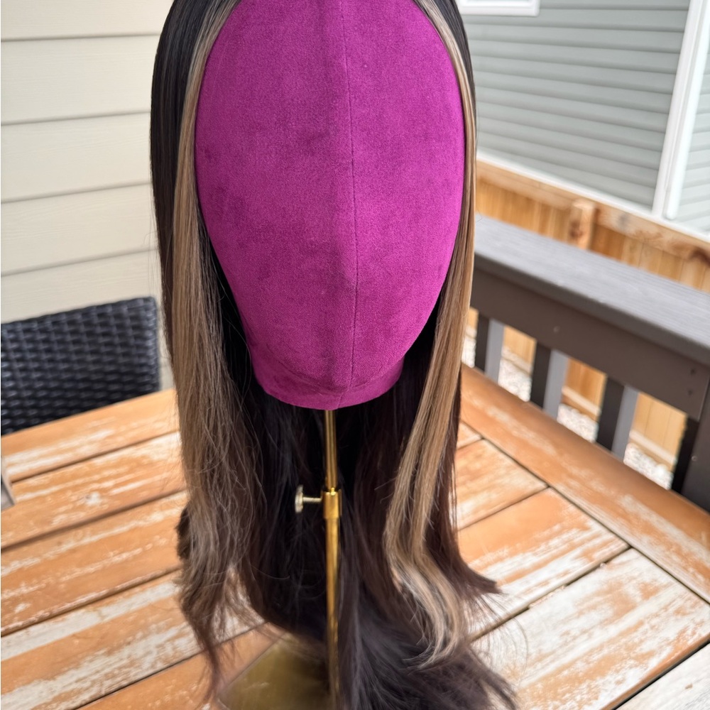 CSC Wig - Brown w/ Blonde Face Framing